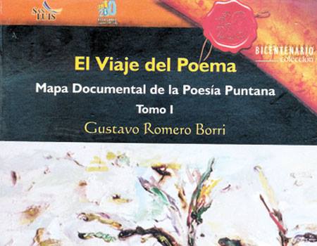Recientemente, Romero Borri presentó “El Viaje del Poema” en Merlo.